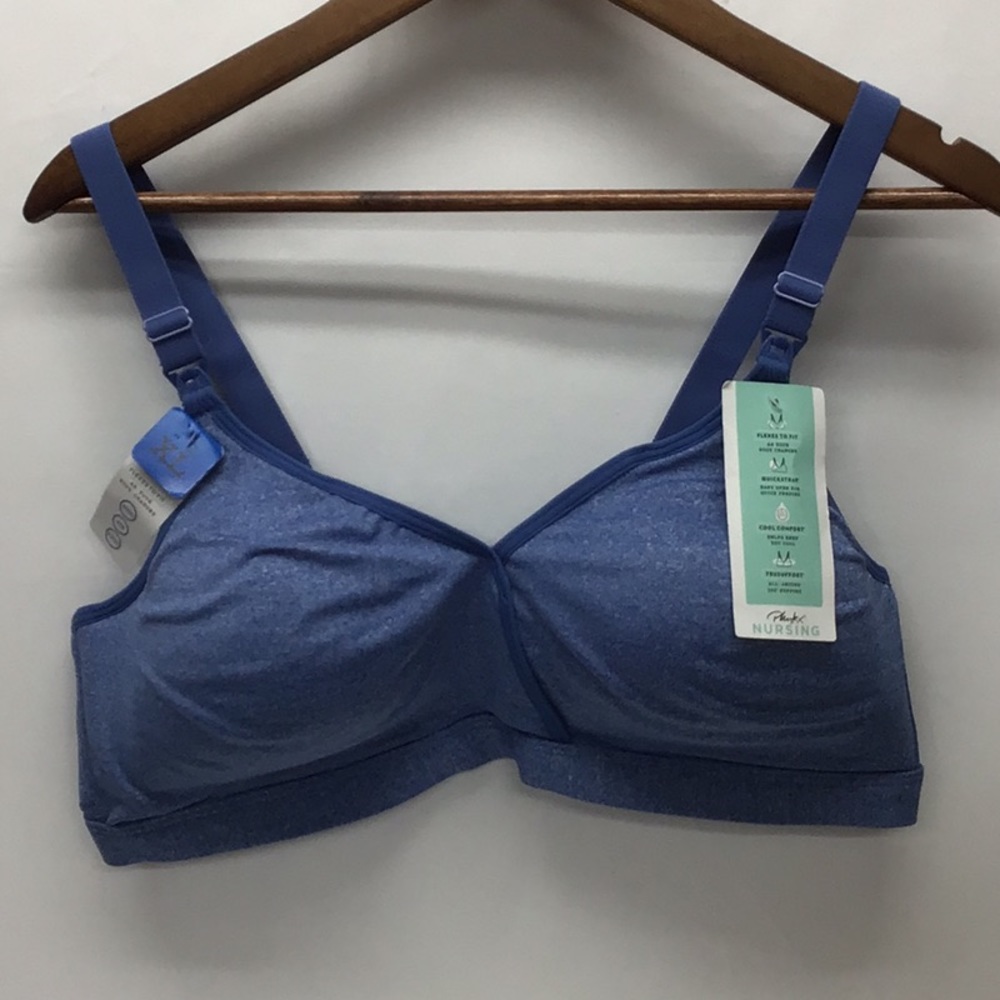 Playtex Nursing bra-pretty blue-40DD, 42B, C, D